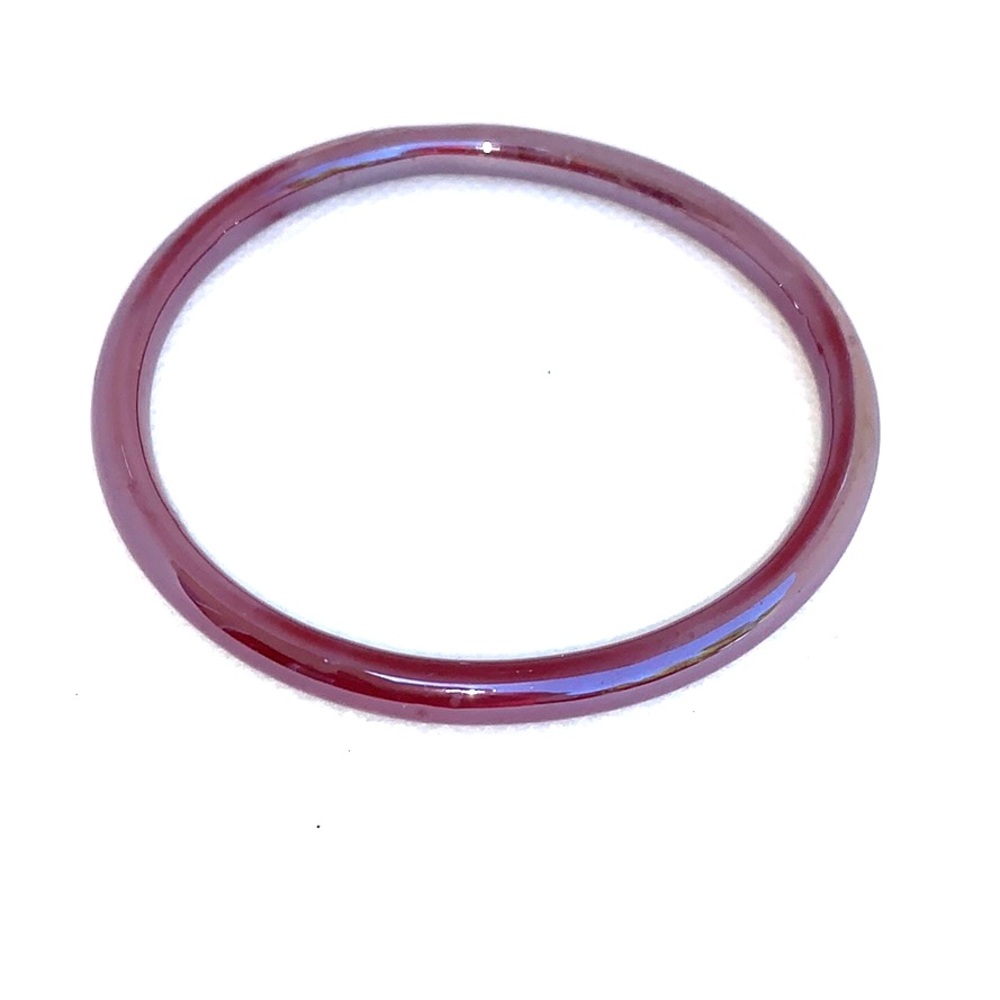 Burgundy Glass Bangles